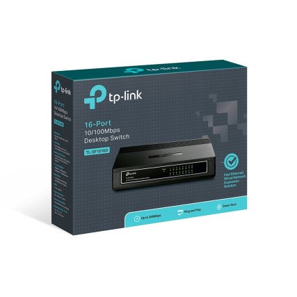 Switch TL-SF1016D 16 Port De 10 / 100Mbps TP-Link