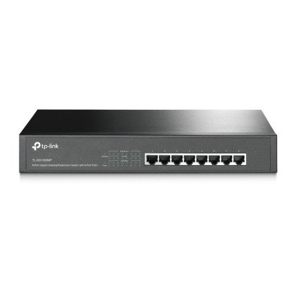 Switch TL-SG1008MP 8 Port con PoE + De 10/100/1000Mbps TP-Link