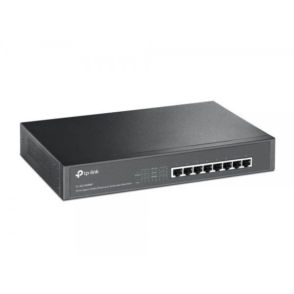 Switch TL-SG1008MP 8 Port con PoE + De 10/100/1000Mbps TP-Link