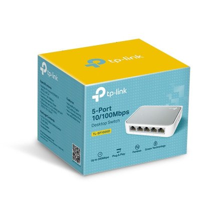 Switch TL-SF1005D De 5 Port a 10/100 Mbps TP-Link