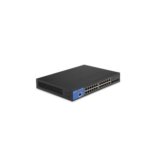 Switch 24 Port a 10/ 100/ 1000Mbps Con 4 Port SFP de 10 G  Linksys