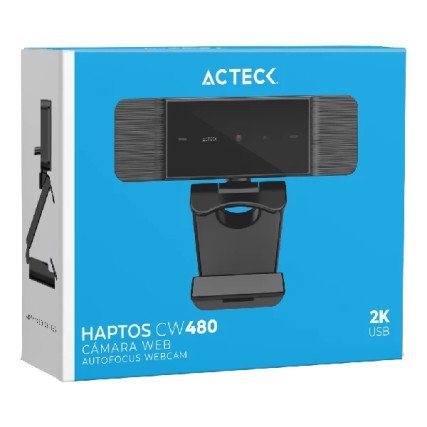 Cámara Web Haptos CW480 QUADHD Con Micrófono Acteck