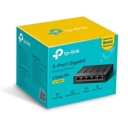 Switch LS1005 Con 5 Port de 10/100Mbps TP-Link