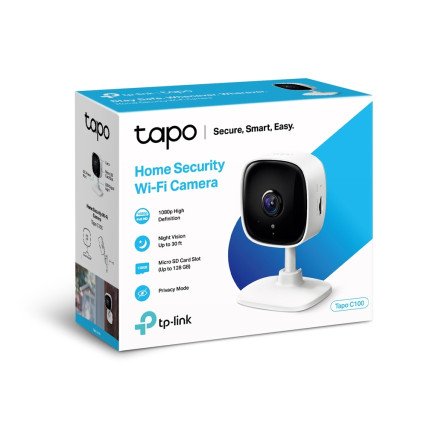 Camara para Interior con Rotación 360° FHD Tapo C200 Tp-link