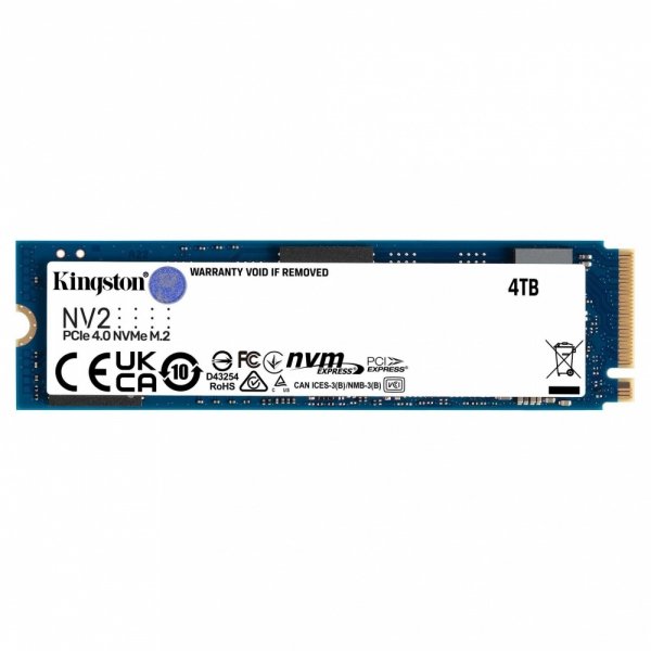 SSD Kingston NV2 NVMe, 4TB, PCI Express 4.0, M.2