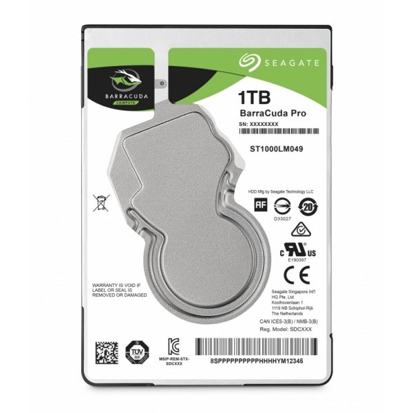 1TB Barracuda Pro 3.5" Seagate