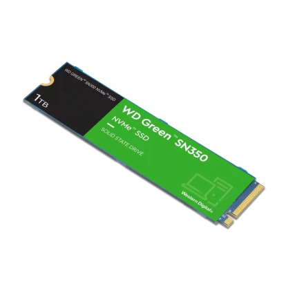 SSD WD Green SN350 NVMe, 1TB, M.2, 1850 MB/s Escritura, 2400 MB/s Lectura, PCI Express 3.0