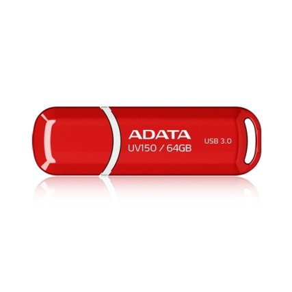 Memoria USB 3.0 de 64GB UV150 Rojo Adata