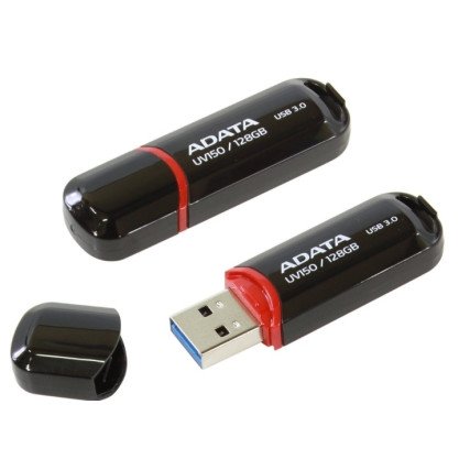 Memoria USB 3.0 de 128Gb UV150 Negro Adata
