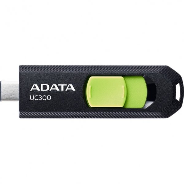 Memoria USB-C 3.2 de 64GB UC300 Negro/Verde Adata