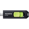 Memoria USB-C 3.2 de 128GB UC300 Negro/Verde Adata