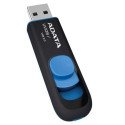 Memoria USB 3.2 de 256GB UV128 Negro/Azul Adata