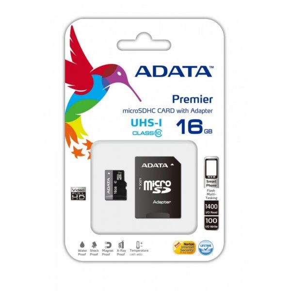 Memoria Micro SDHC 16Gb UHS-I Class 10 Adata
