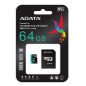 Premier Pro micro SDXC/SDHC 64Gb UHS-I U3 Adata