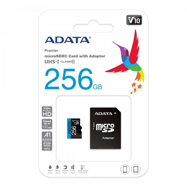 Premier micro SDXC 256GB UHS-I Clase 10 Adata