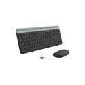Kit Logitech MK470 Slim Teclado/Mouse USB Plug&Play Graphite (920-009266)