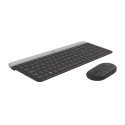 Kit Logitech MK470 Slim Teclado/Mouse USB Plug&Play Graphite (920-009266)