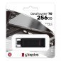 Memoria USB Kingston DataTraveler 70, 256GB, USB-C 3.2, Negro