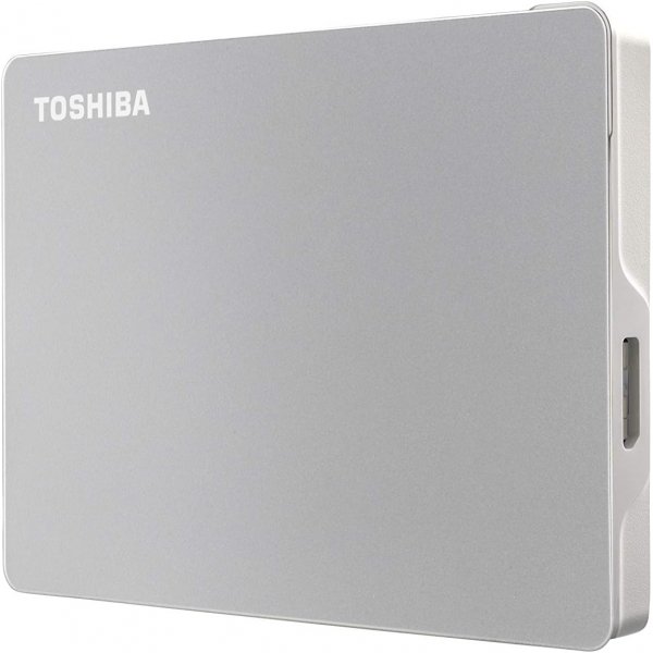 DISCO DURO EXTERNO TOSHIBA 1TB USB 3.0 CANVIO FLEX PLATA