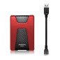 Disco Duro Externo ADATA Hd650 2tb 2.5 3.1 Rojo Disco Duro Externo ADATA Hd650 2tb 2.5 3.1 Rojo