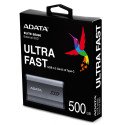 SSD Externo Adata SE880, 500GB, USB-C 3.2, Gris