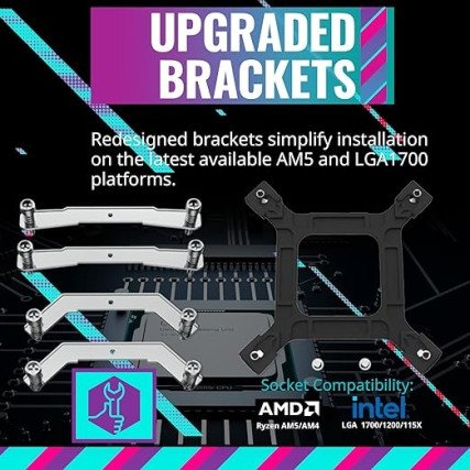 Cooler Master Disipador Hyper 212 Spectrum V3 Color Negro, Plata, Iluminacion Multi.