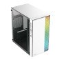 Gabinete Acteck Fusion II GI440 Blanco con Ventana, Micro Tower, ATX/ITX/Micro ATX/Mini-ITX, USB 2.0/3.0