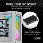 Corsair iCUE 5000X RGB QL Edition Mid-Tower Case - True White