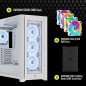 Corsair iCUE 5000X RGB QL Edition Mid-Tower Case - True White