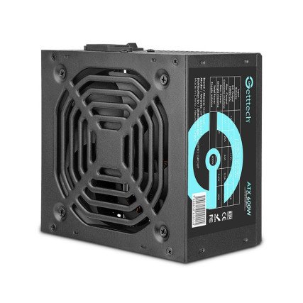 Fuente de Poder Getttech GFS-60020-01, 20+4 pin ATX, 120mm, 600W