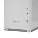 Gabinete Yeyian Hussar+ Blanco ATX Usb-C y Cristal Templado