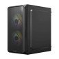 Gabinete Gamer Doom GI630 Negro con 3 Ventiladores RGB Acteck
