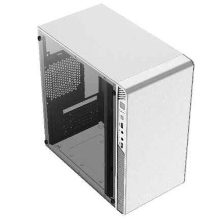 Gabinete Acteck Performance II GI215W , Micro-ATX/Mini ATX, USB 2.0, con Fuente de 500W, sin Ventiladores, Blanco