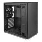 Yeyian Gabinete para PC Gaming ATX Hussar Plus, Negro