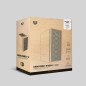 Gabinete Gamer Media Torre Dragonfly II Mesh GM740, ATX,1xUSB 3.0, 4 Ventiladores ARGB, Blanco