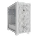 Gabinete Corsair 3000D RGB AIRFLOW , Mid Tower, ATX, USB 3.2, sin Fuente, 3 Ventiladores ARGB , Blanco