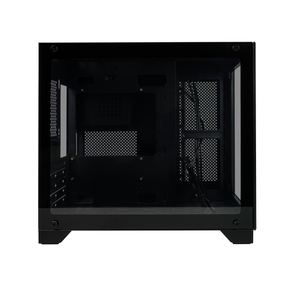 Gabinete Game Factor CSG570, Midi Tower, Micro-ATX, USB 2.0/3.0, sin Fuente, sin Ventiladores, Negro