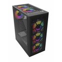 Gabinete Balam Rush DragonFly II Mesh GM740, ATX, USB 3.0, sin Fuente, 4 Ventiladores RGB, Negro