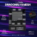 Gabinete Balam Rush DragonFly II Mesh GM740, ATX, USB 3.0, sin Fuente, 4 Ventiladores RGB, Negro