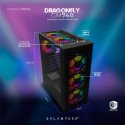 Gabinete Balam Rush DragonFly II Mesh GM740, ATX, USB 3.0, sin Fuente, 4 Ventiladores RGB, Negro