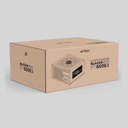 Fuente de Poder Blazar Evo FT600E ATX 600W, Negro