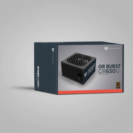 Fuente de Poder Atx | GR Burst GR650B | 650w 80 Plus Bronze | No Modular
