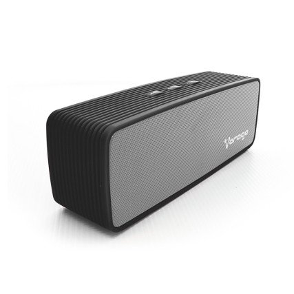 Vorago Bocina Bluetooth 5w, con Jack 3.5 mm, Micro USB, Manos Libres, Negra