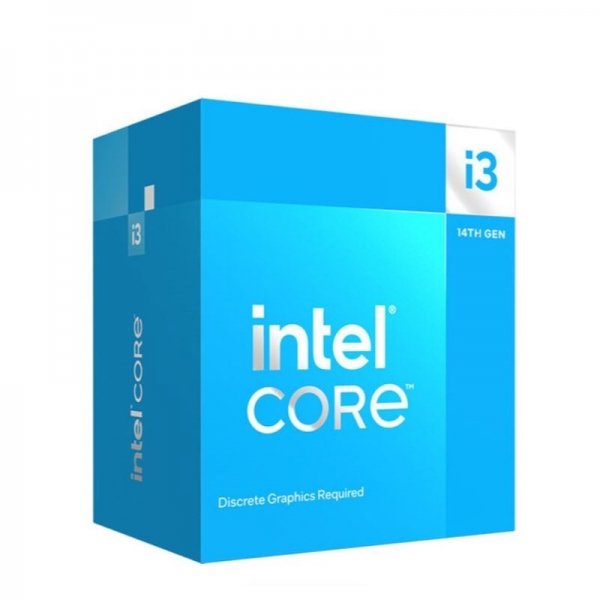 Procesador Intel Core i3-14100F / Core i3 14th Gen / 4-Core (4P) / 3.5GHz / LGA 1700 / 60W / BX8071514100F