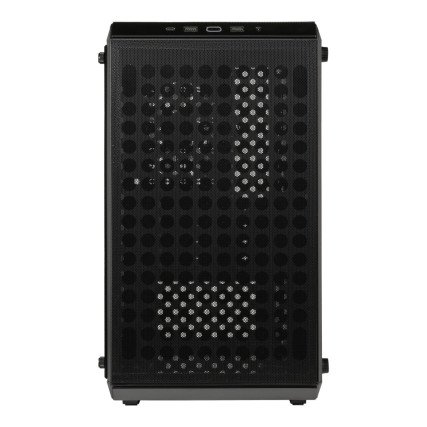 Gabinete Cooler Master MasterBox Q300L V2 con Ventana, M-ATX/Mini-ITX, USB 3.2, sin Fuente, 1 Ventilador, Negro