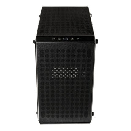 Gabinete Cooler Master MasterBox Q300L V2 con Ventana, M-ATX/Mini-ITX, USB 3.2, sin Fuente, 1 Ventilador, Negro
