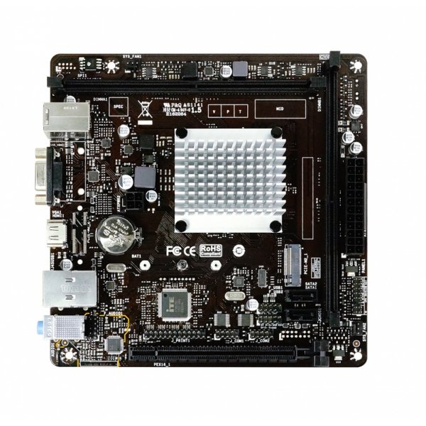 Tarjeta Madre Biostar Mini ITX J4125NHU, Intel Celeron J4125 Integrada, HDMI, 8GB DDR4 para Intel