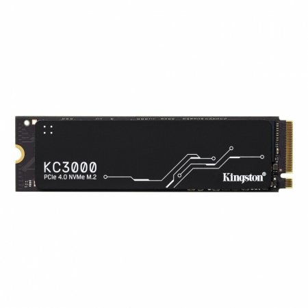 SSD Kingston KC3000 1TB NVMe PCIe 4.0 M.2 2280 – Hasta 7000MB/s, Alto Rendimiento para Gaming y Workstation (SKC3000S/1024G)