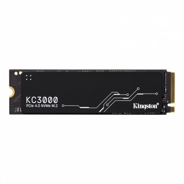 SSD Kingston KC3000 1TB NVMe PCIe 4.0 M.2 2280 – Hasta 7000MB/s, Alto Rendimiento para Gaming y Workstation (SKC3000S/1024G)