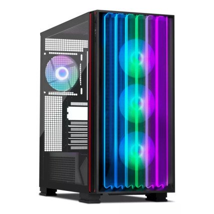 Gabinete YEYIAN Gamer Mirage X Mid ATX/M-ATX/ITX/